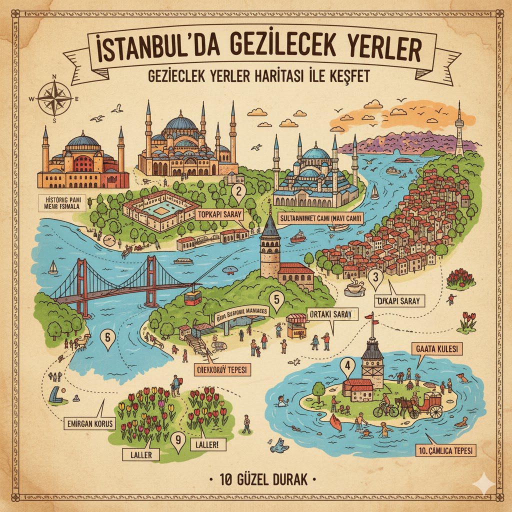 Hafta Sonu Gezilecek Yerler İstanbul